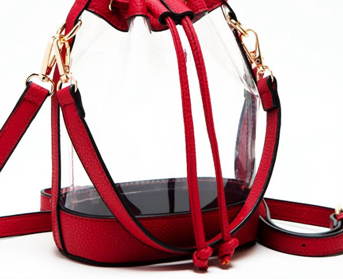 Hana - Women's Clear Crossbody Stadium Bucket Bag