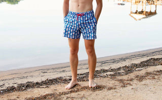 Old South Apparel - Beer Me Soft Mesh Swim Trunks