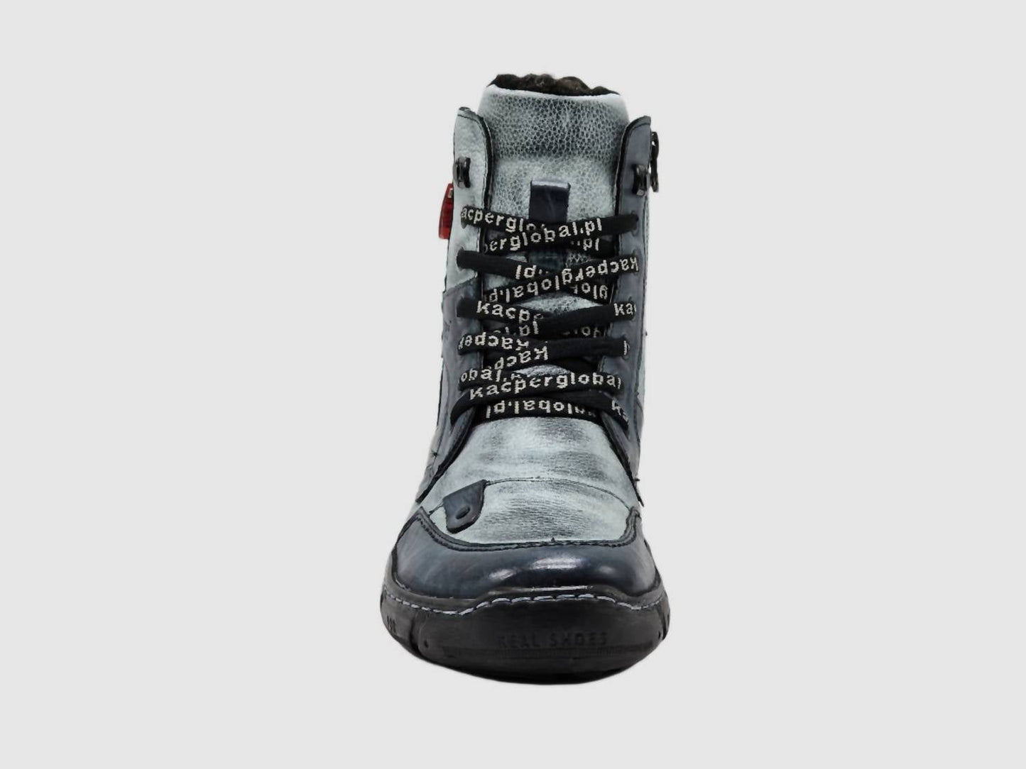 Kcr Group - Women's Action Thick Fur-lined Zip-up Leather Boots