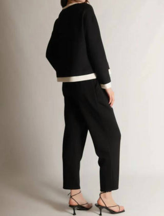 P.Cill - Betty Contrast Border Top