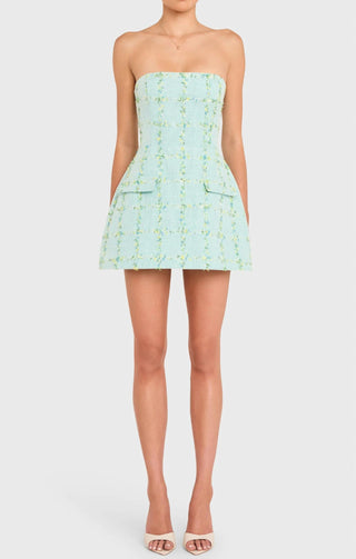 Amanda Uprichard - Strapless Bethany Skort Romper