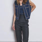 Autumn Cashmere - Sleeveless Jacket Vest