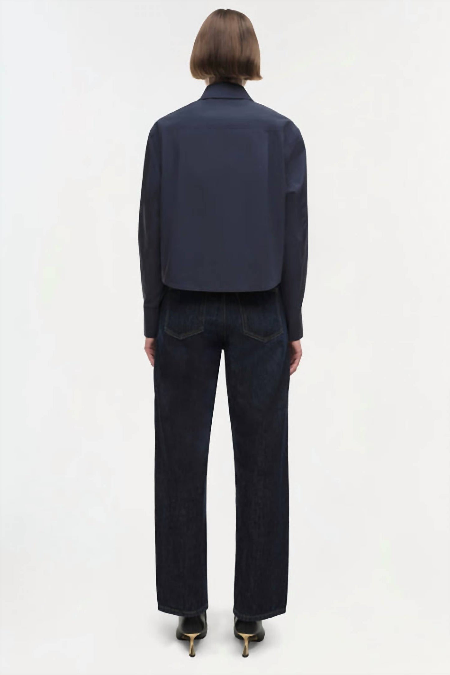 Simkhai - Renata Cropped Button Down Shirt