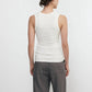 Enza Costa - Textured Rib Sleeveless Top