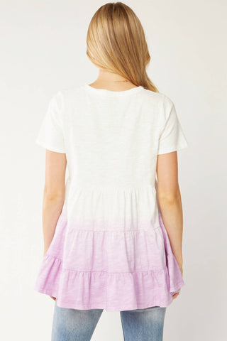 Entro - Ombre Tiered Top