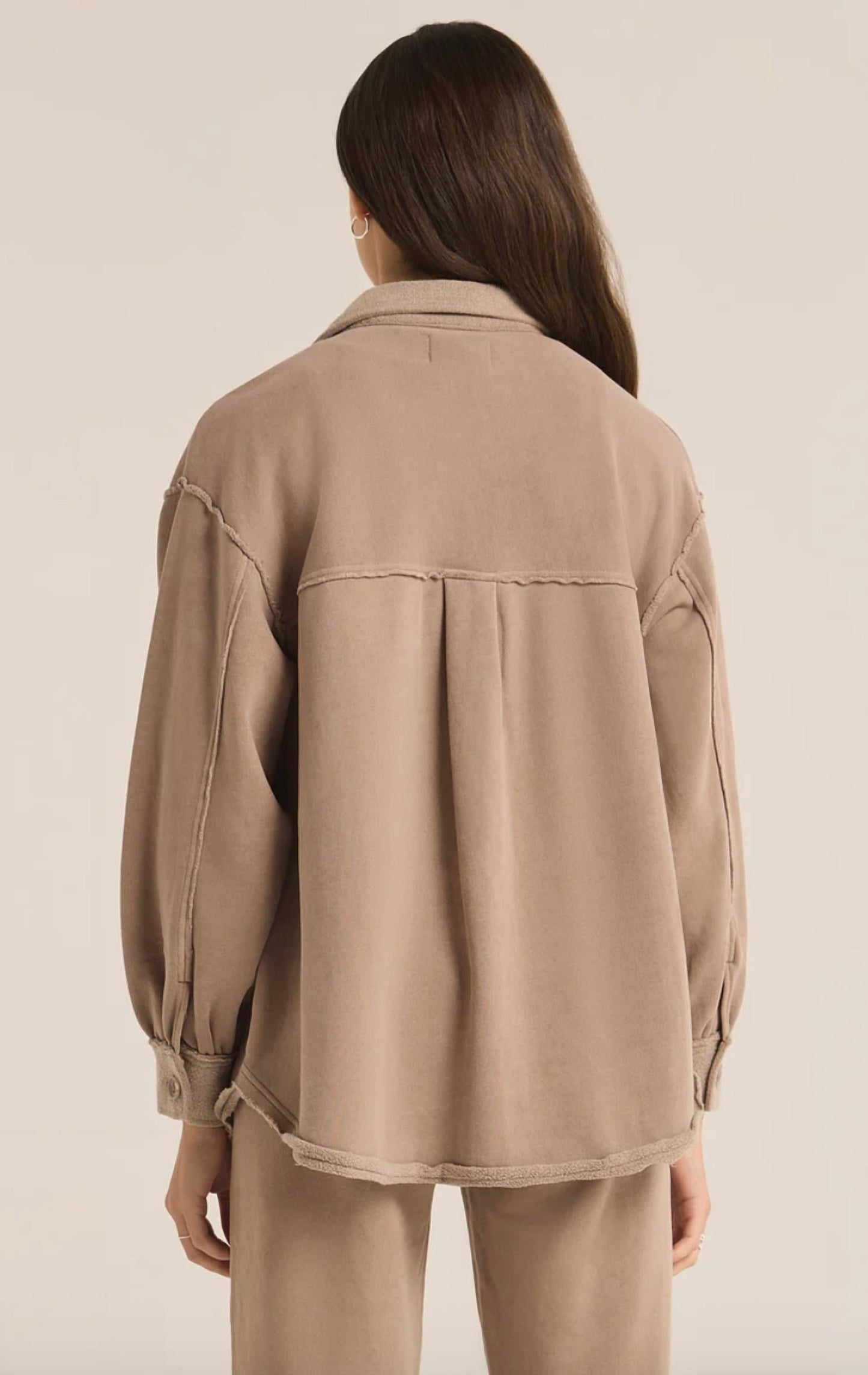 Z Supply - Mixed Media Shacket
