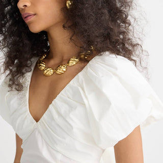 J.Crew - Cecily Top In Stretch Cotton Poplin Blend