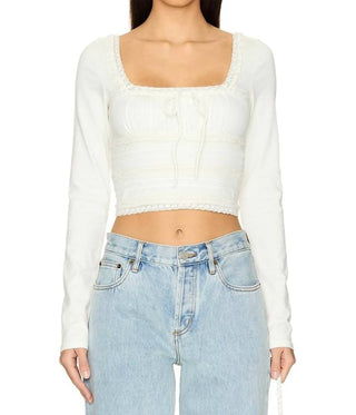 Free People - Scarlet Smocked Long Sleeve