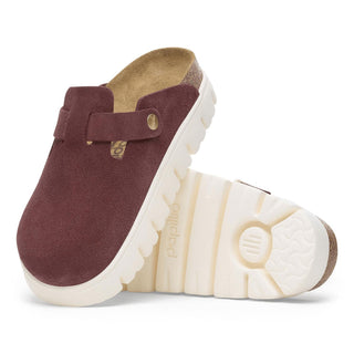Birkenstock - Women's Boston Chunky Suede Clogs