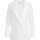 Alice + Olivia - Judith Sheer Lace Notch Blazer