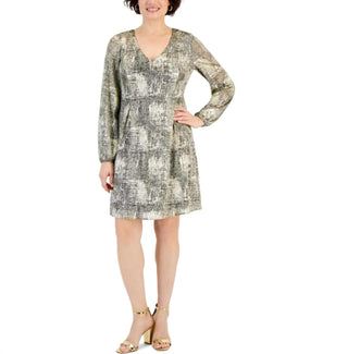 I.N.C. International Concepts - Metallic Shift Dress