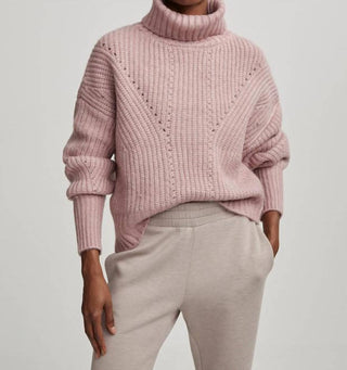 Varley - ROGAN CROPPED KNIT SWEATER
