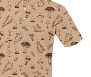 Swingjuice - Men's Golf Mushrooms Polo