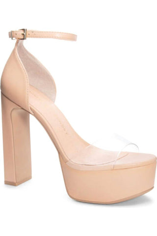 Chinese Laundry - Women's Asher Platform Sandals With Clear Strap