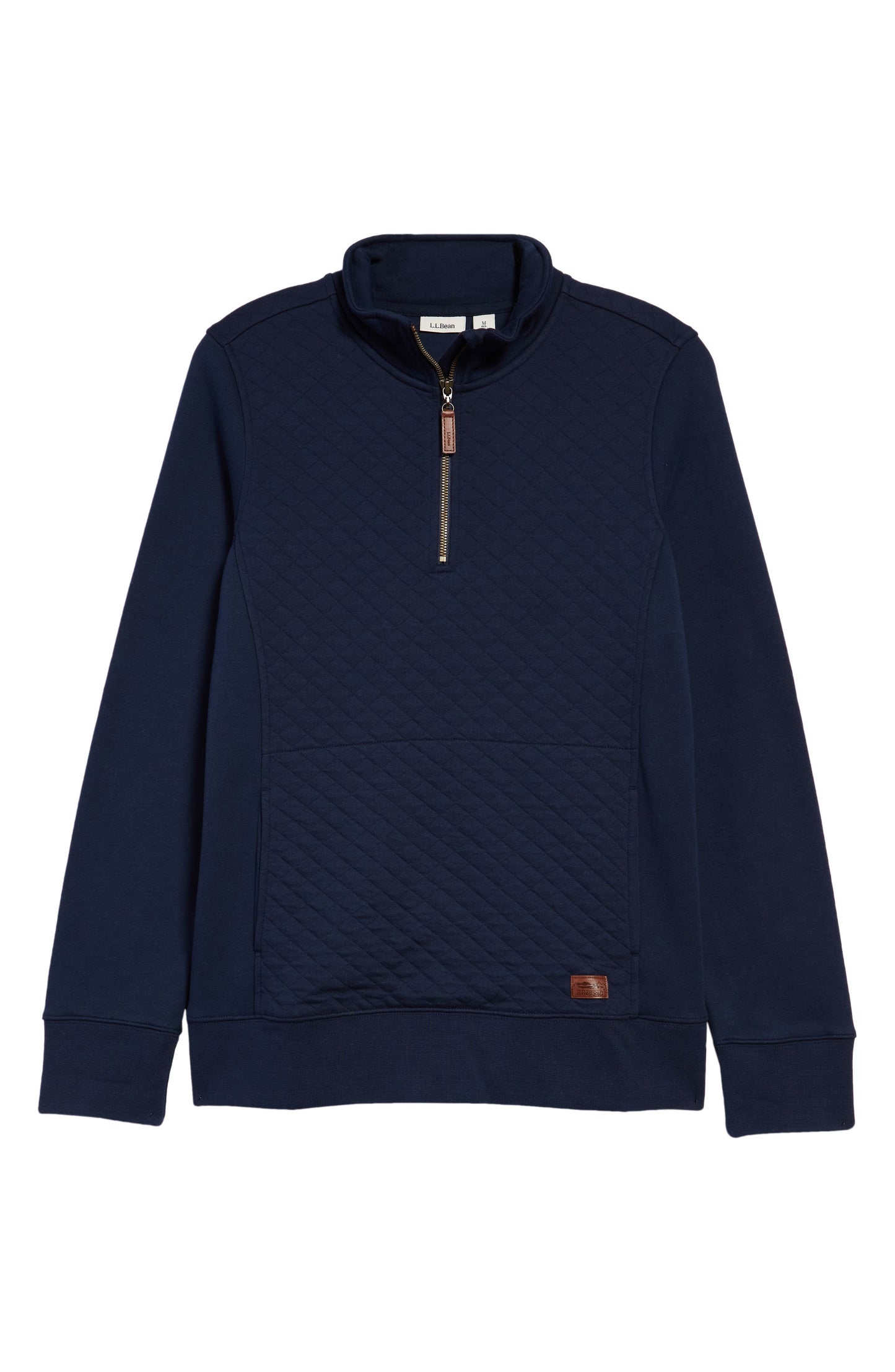 LLBean Women's Arctic Blue Sweater Fleece Pullover - Medium