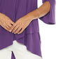 Joseph Ribkoff - Wrap Front 3/4 Sleeve V-neck Tunic