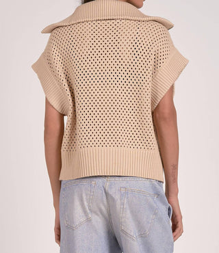 Elan - Luna Quarter Zip Sweater