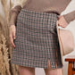 Blu Pepper - Ashleyn Houndstooth Skirt