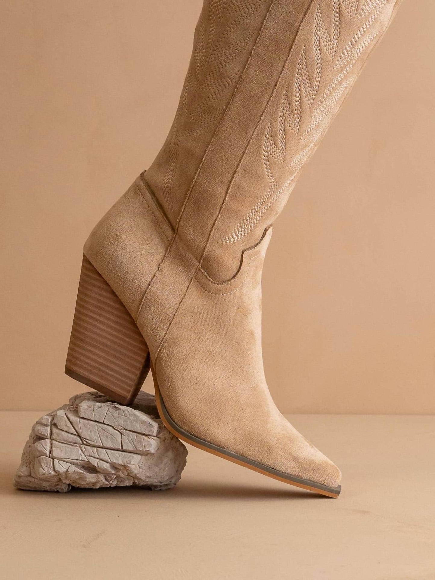 Oasis Society - Women's Bronco Knee High Western Boots