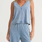 Z Supply - Solace V-neck Jersey Denim Tank