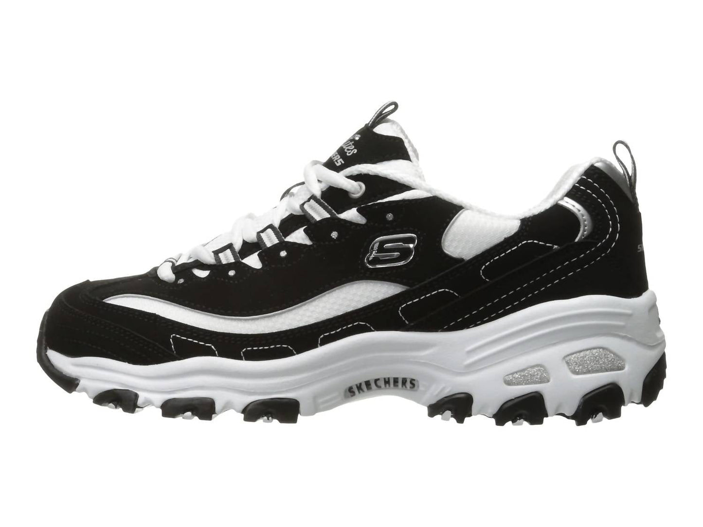 Skechers - Women's D'lites Biggest Fan Memory Foam Lace-up Sneaker