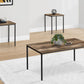 Table Set, Coffee, End, Contemporary, Modern (Set of 3)