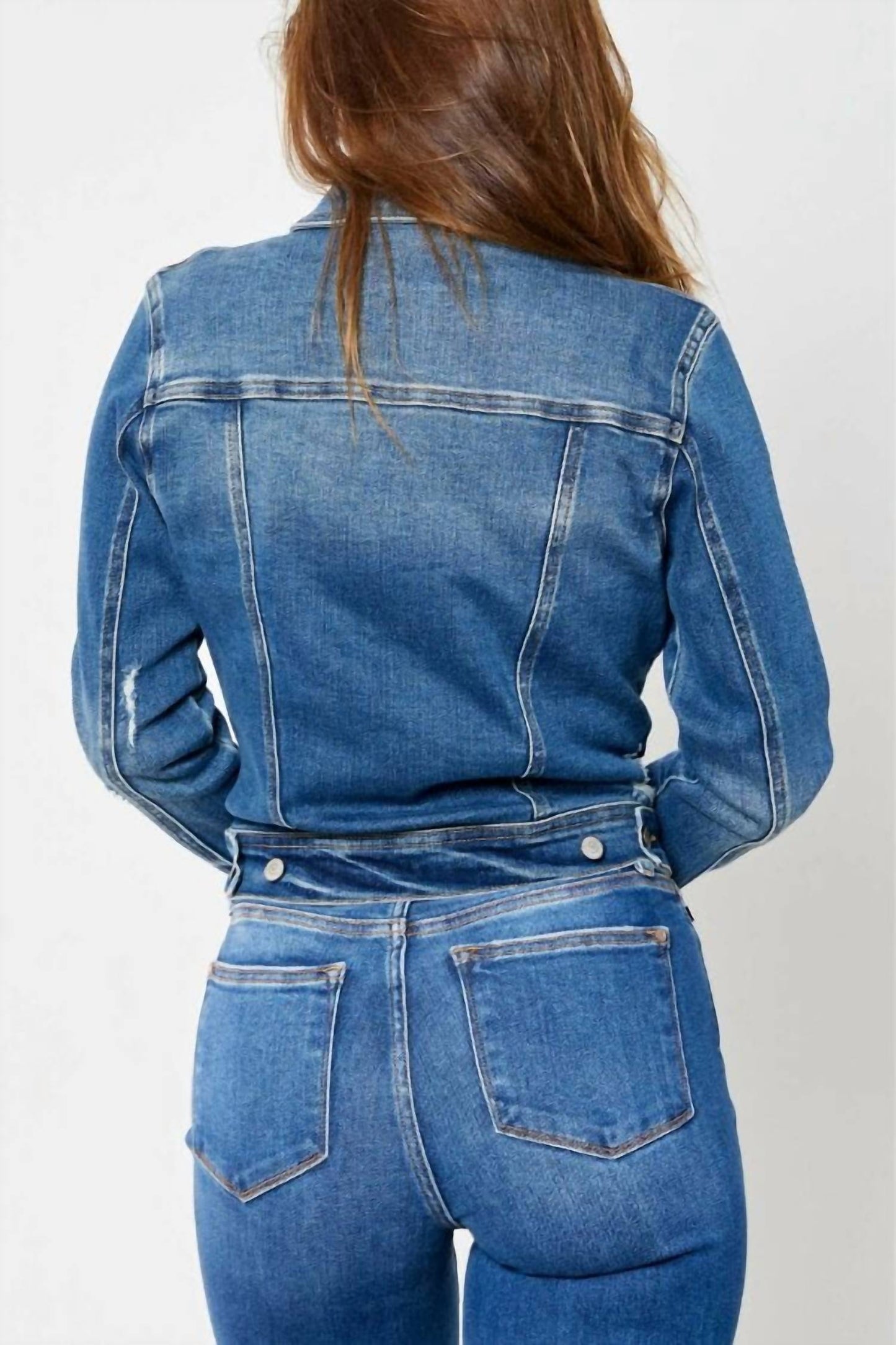 Judy Blue - Denim Classic Destroy Jacket