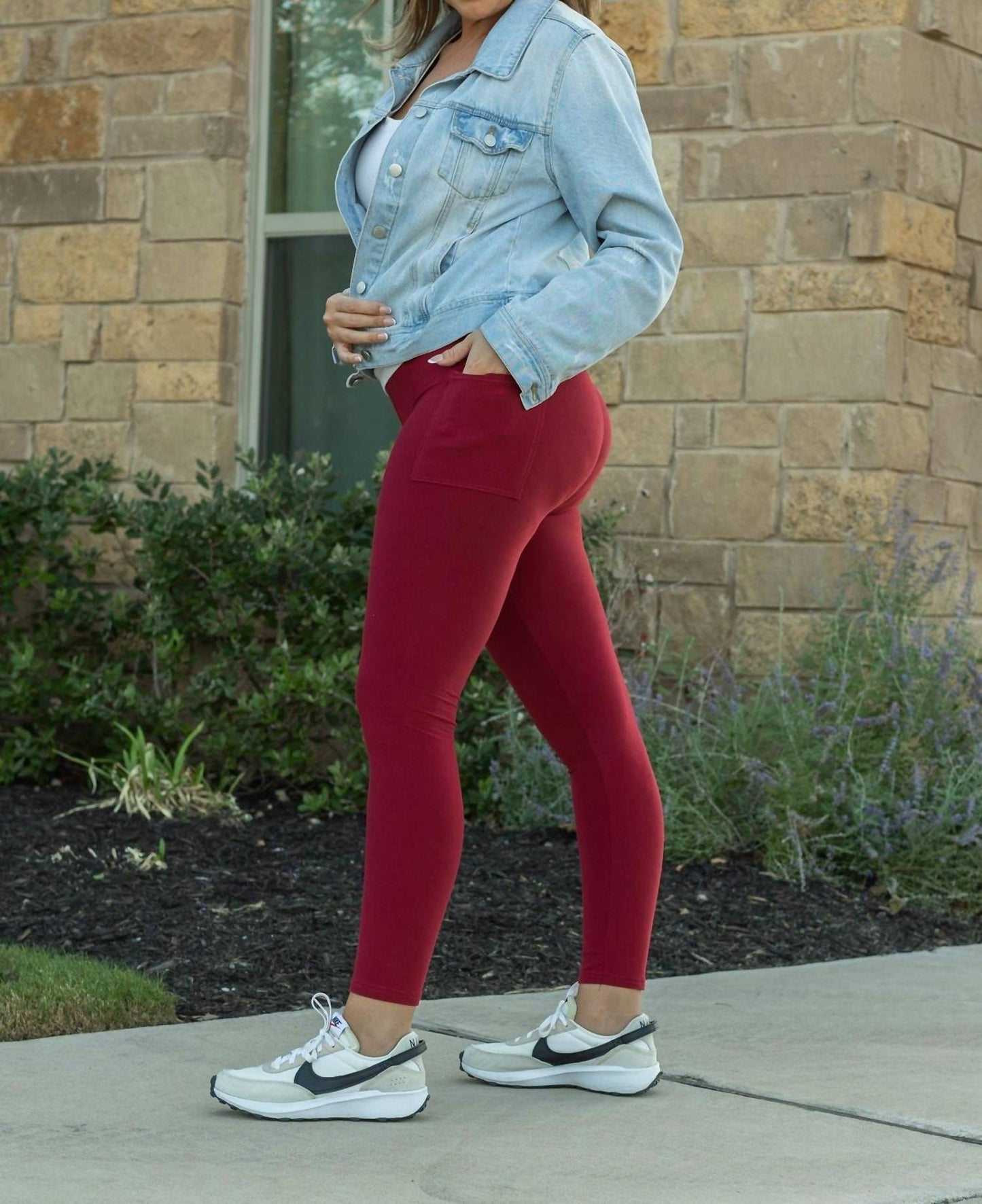 Julia Rose - Full Length Leggings With Pocket