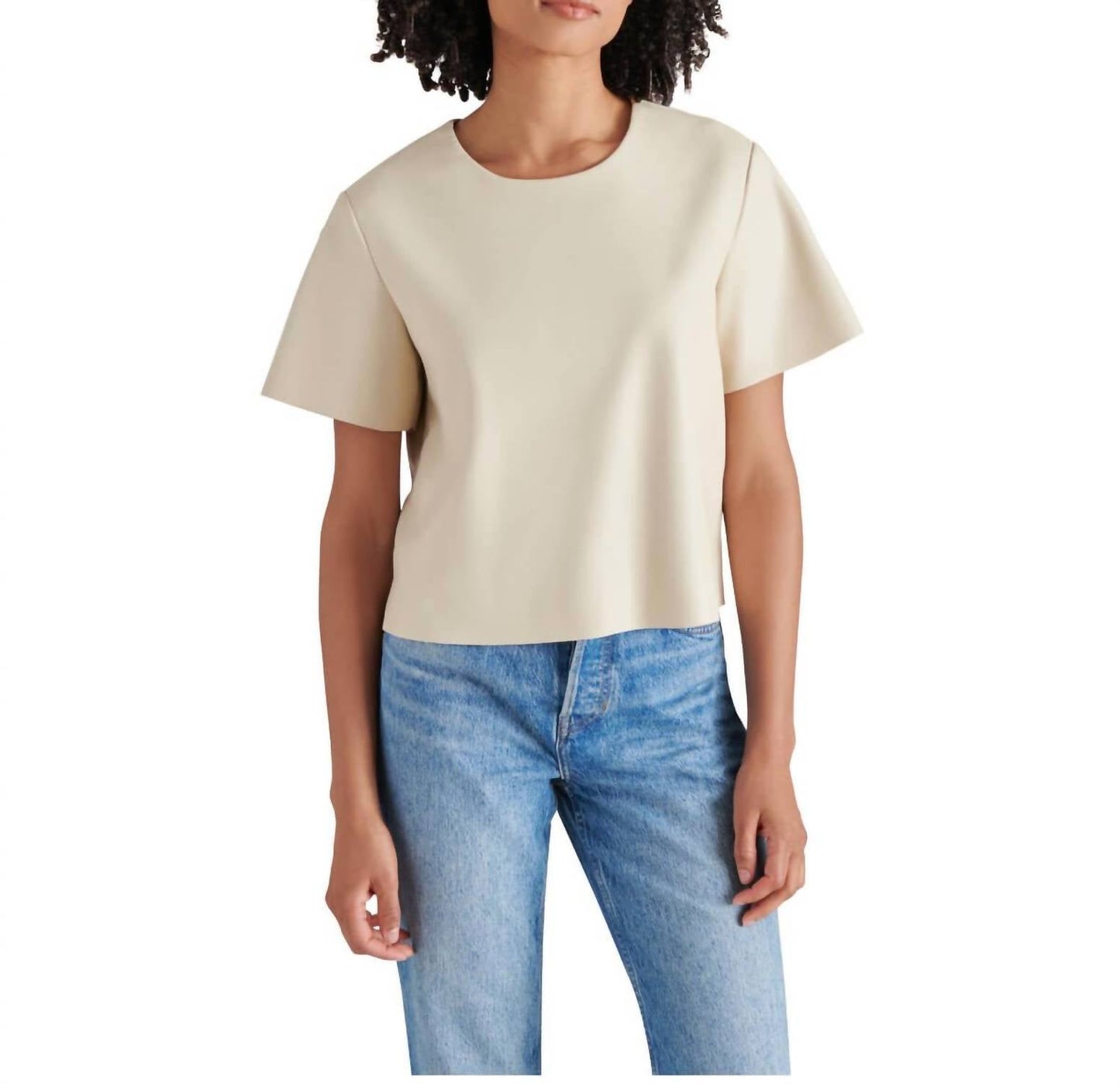 Steve Madden - Ezra Faux Leather Top
