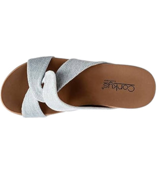 Corkys Footwear - Women's Bonny Light Blue Denim