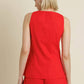 Aureum - Lula Linen-blend Sleeveless Vest