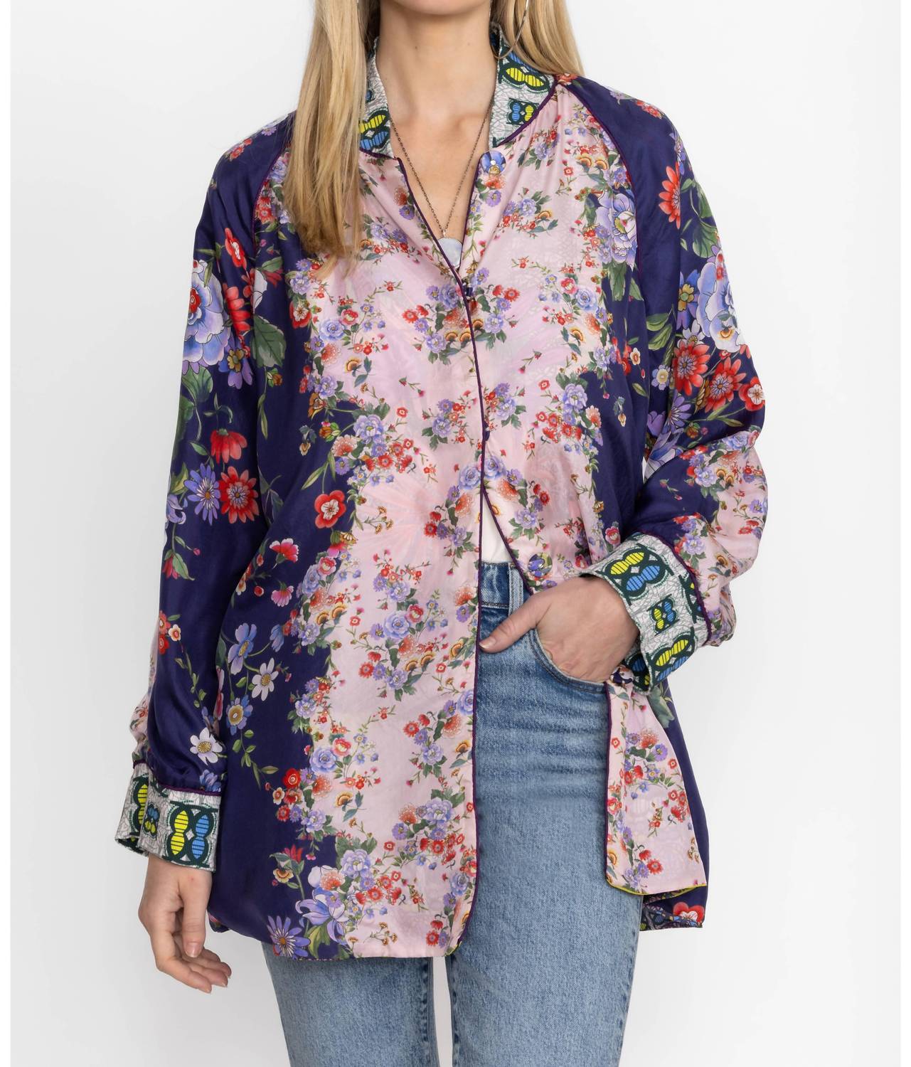 Johnny Was - Reversible Bordona Heather Kimono