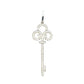 Aamiaa - 0.45 Carat Natural Diamond Clover Key Pendant