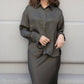 Mima Rosso - Dress Oversized Blouse