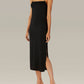 Enza Costa - ITALIAN VISCOSE STRAPPY SIDE SLIT DRESS