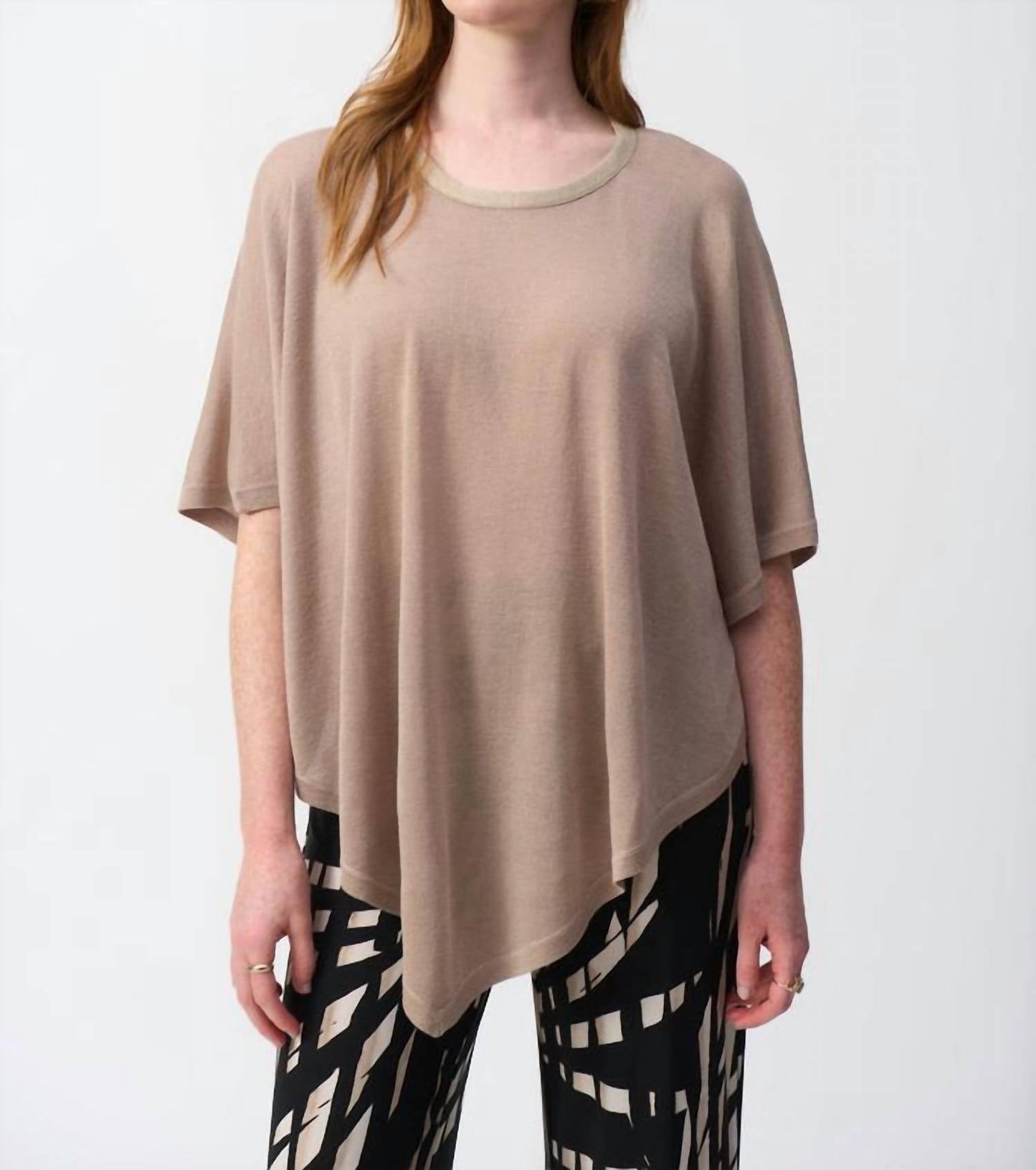 Joseph Ribkoff - Sweater Knit Poncho Top