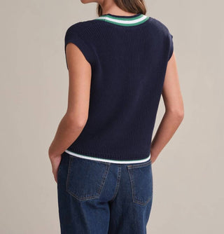 525 America - Wendy Varsity Crochet Vest