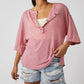 Free People - Care Maribell Henley Tee
