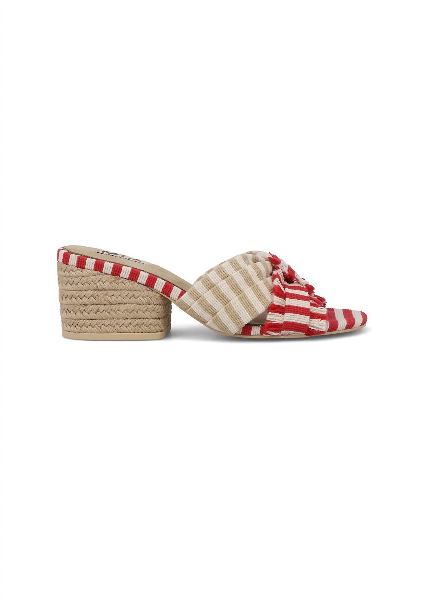 Mia - Women's Isandra Raffia Bow Heel Sandal