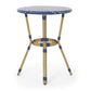 Outdoor PE Rattan and Aluminum 3 Piece French Bistro Set