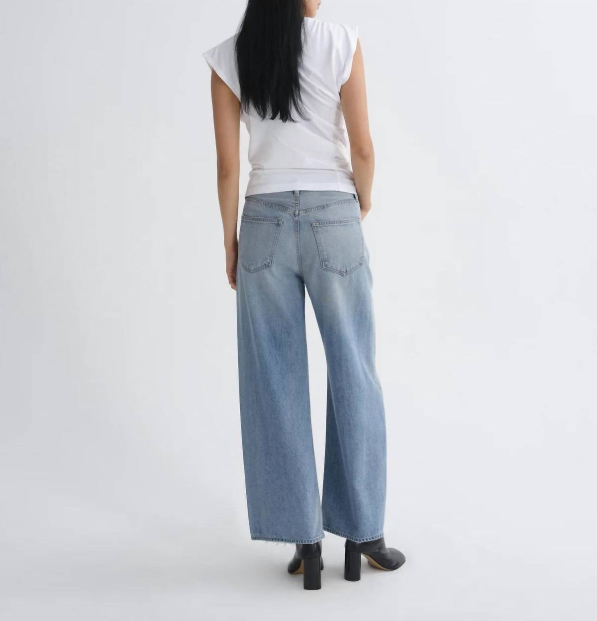 Agolde - Low Rise Curve Crop Jeans