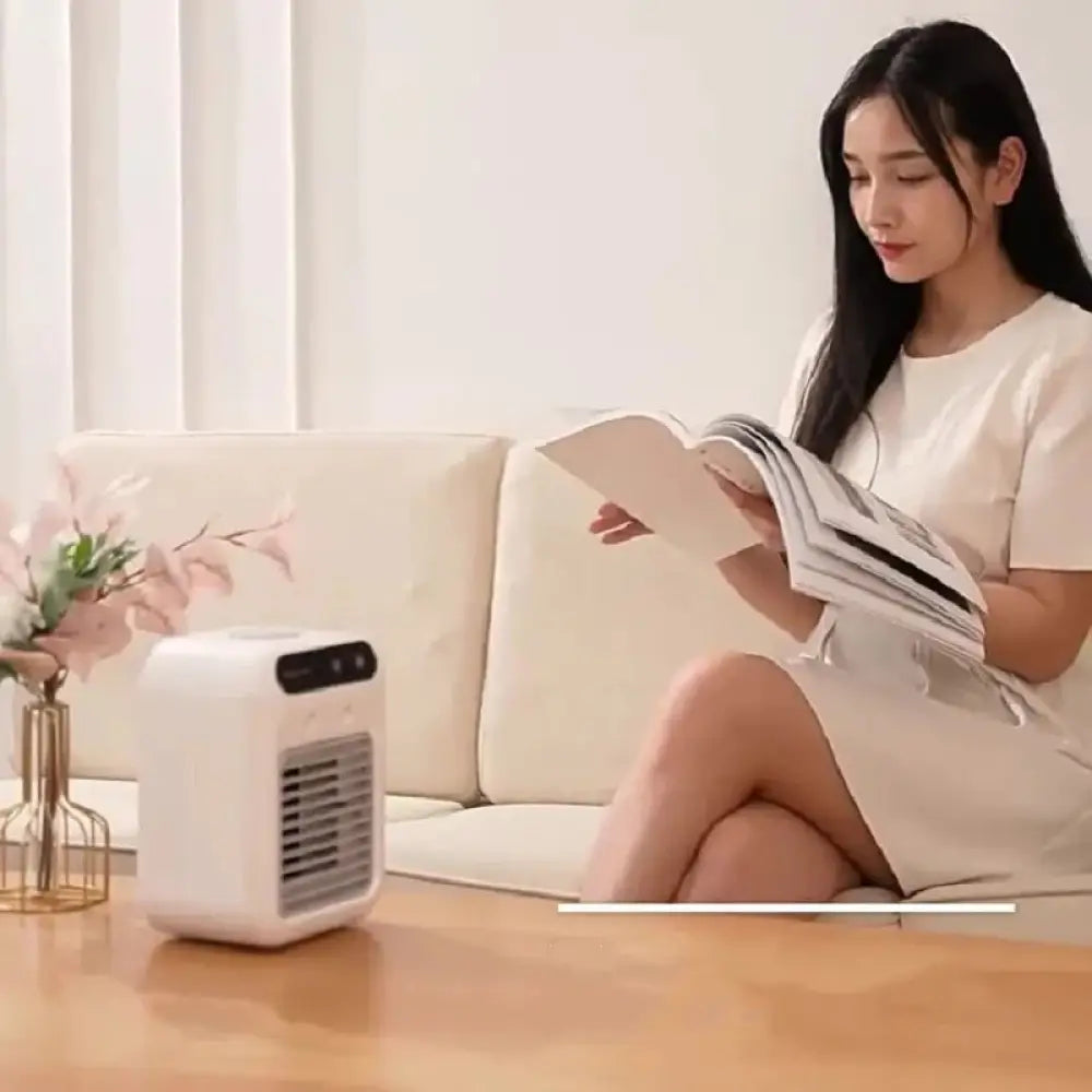 Portable Mini Evaporative Air Cooler and Humidifier