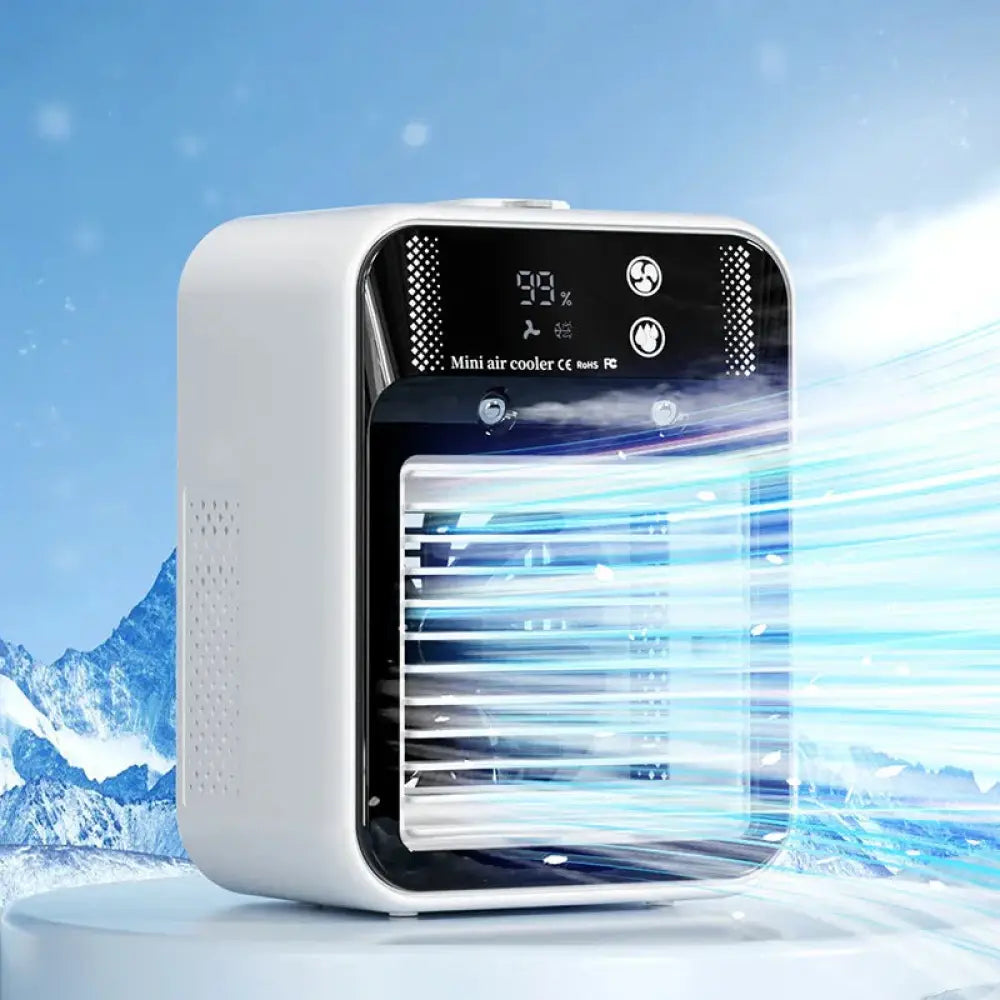 Portable Mini Evaporative Air Cooler and Humidifier