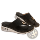 Air Cushion Thong Sandals Wedge Leather Flip Flops