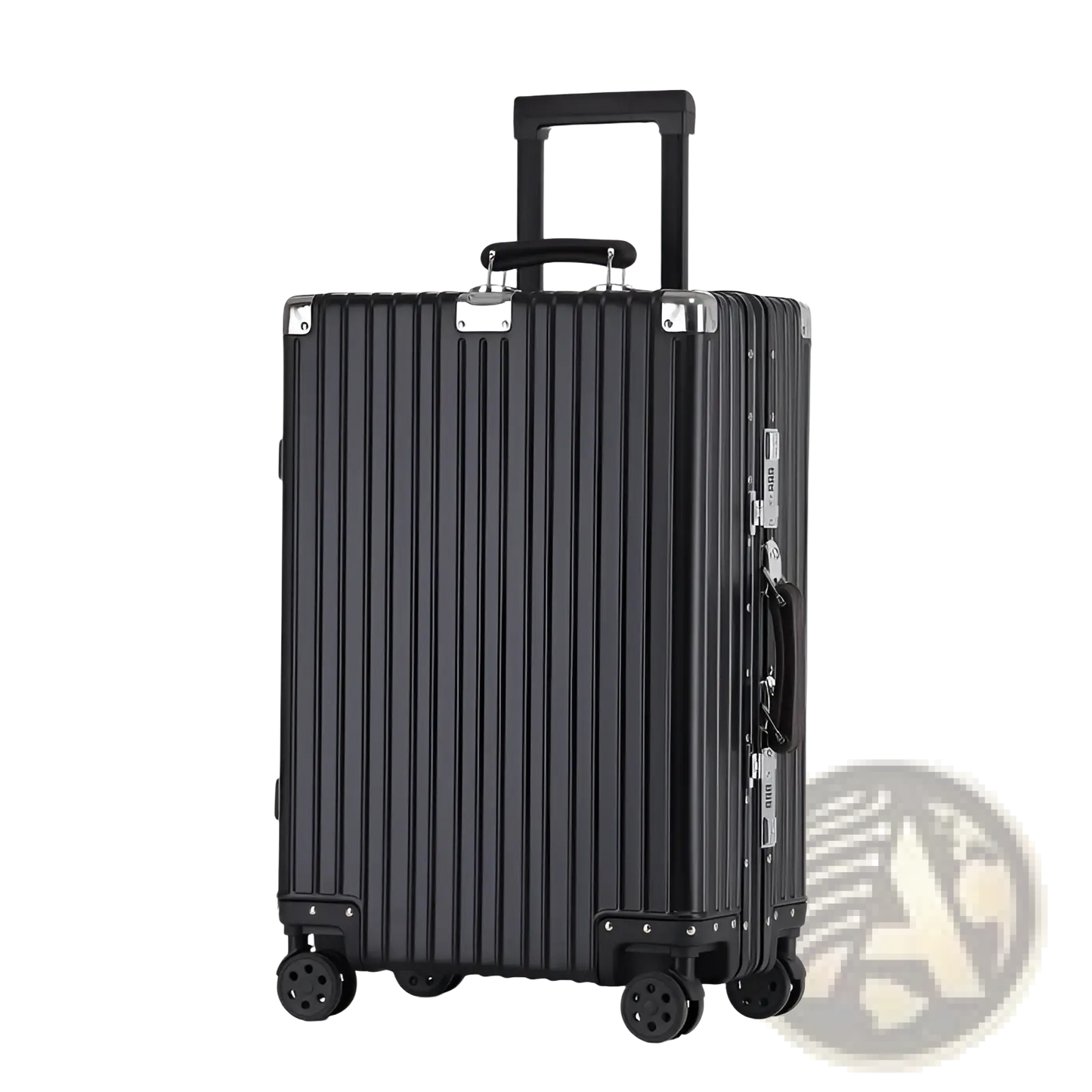 Aluminum Magnesium Luggage Hardshell Spinner Suitcase