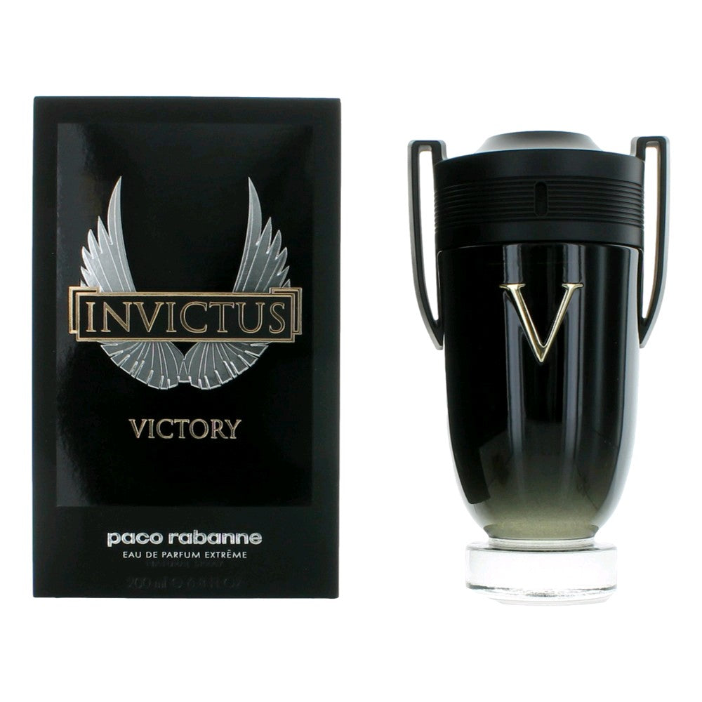 Paco Rabanne Invictus Victory Eau De Parfum Extreme Spray for Men 6.7 Oz