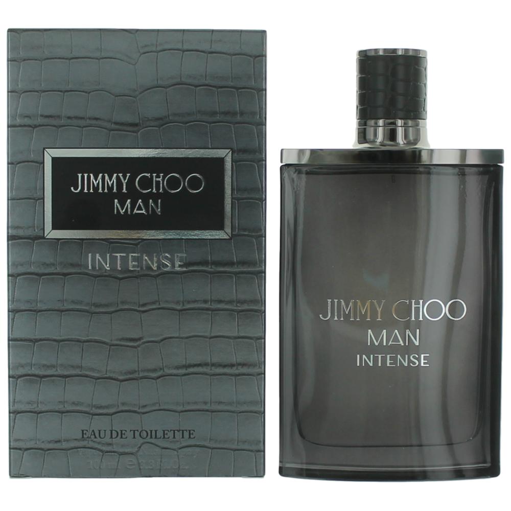 Jimmy Choo Man Intense Eau De Toilette Spray for Men 3.3 Oz