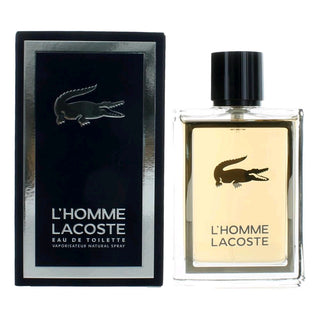 Lacoste L'Homme Eau De Toilette Spray for Men 3.4 Oz