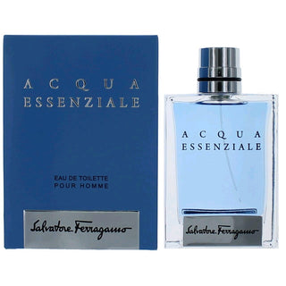 Salvatore Ferragamo Acqua Essenziale Eau De Toilette Spray for Men 3.4 Oz
