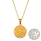 Angel Wing and Compass Pendant Rope Chain Necklaces
